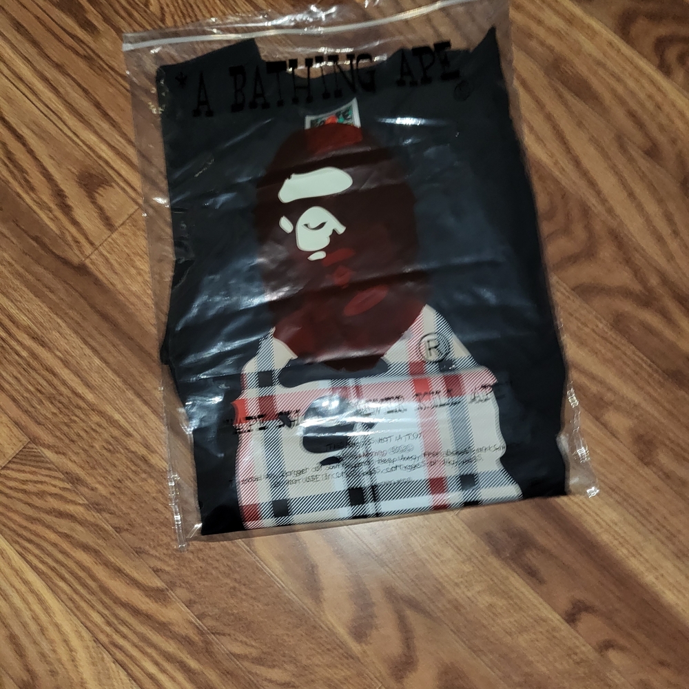 A Bathing Ape Black Short Sleeve Tee